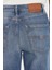 Streç Pamuklu Slim Straight Yüksek Bel Düz Paça Jeans Bayan Kot Pantolon DW0DW20644 1A5 5