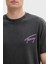 Baskılı % 100 Pamuk Relaxed Fit Bisiklet Yaka T Shirt Erkek T Shirt DM0DM20768 Bds 3
