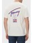 Baskılı % 100 Pamuk Relaxed Fit Bisiklet Yaka T Shirt Erkek T Shirt DM0DM20768 Ybh 3