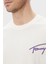 Baskılı % 100 Pamuk Relaxed Fit Bisiklet Yaka T Shirt Erkek T Shirt DM0DM20768 Ybh 4