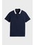 Pamuk Regular Fit Düğmeli Çizgili Polo Yaka T Shirt Erkek Polo Yaka T Shirt MW0MW38466 Dw5 5