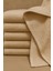 6 Adet 70 x 140 cm Banyo Hamam Spa Havlusu Bej 1