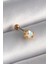 316L Çelik Gold Renk Zirkon Taşlı Kalp Tragus Piercing - TJ-PR1242 1