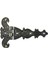 Dekoratif, Sac Tek Kuyruklu Menteşe - 69X102 Mm, Büyük, Antik, 100 Adet 1