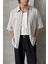 Erkek Oversize Kısa Kol Gabardin Gömlek 1