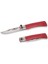 19 cm Lamıne Kırmı Ahsap Sap 7 1/2''m Cakı 1