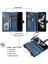 Samsung Galaxy Z Fold 6 ile Uyumlu Rfıd Engelleme Kredi Kartı Tutucu Deri Fermuarlı Kapaklı Cüzdan Bilek Kayışı Destekli Koruyucu Kılıf (Yurt Dışından) 4