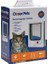 Beeztees Catmate Kedi Kapısı, Magnet Ile Özel Girişli, Çift Yönlü, 2 Fonksiyonlu, Kilitli, Beyaz, 24 3
