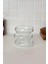 Kulplu Borosilikat Cam Bardak Makaron Dilimli 400 ml 1