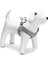 Beeztees Köpek Göğüs Tasması, Neopren,gri, M, 41-46CM 2