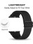 Apple Watch 10 42MM 9 8 7 6 Se Uyumlu 38 40 41MM Uyumlu Esnek Kumaş Akıllı Saat Kordon 3