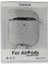 Apple AirPods 2 (2.nesil) Spell Simli Kılıf - Gümüş Ynsmr 1