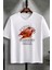 Basketball Baskılı %100 Pamuk T-Shirt 1