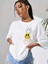 Trend Üç Surat Baskılı Oversize T-Shirt 1