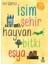 İsim Şehir Hayvan Bitki Eşya - Alp Gökalp 1