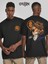 Dragon Ball Master Roshi Ön Arka Baskılı Siyah Tshirt 1
