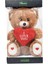 Peluşçu Dayı Özel Premium Kutu Içerisinde Sevgiliye Özel Kalpli (I Love You) Yazılı Sevimli Peluş 3
