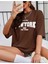 New York Baskılı Oversize T-Shirt 1