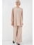 Ayrobin Tunik Pantolon Alt Üst Takım 6712 - Krem 4