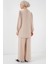 Ayrobin Tunik Pantolon Alt Üst Takım 6712 - Krem 5