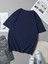 Erkek Baskılı Pamuklu Bisiklet Yaka Kısa Kollu Oversize T-Shirt 2