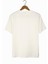 Erkek Ekru Önü Iskambil Kağıdı Baskılı Bisiklet Yaka Oversize T-Shirt 2