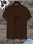 Unisex Hashtag Beyaz Oversize Bisiklet Yaka Baskılı T-Shirt 1