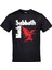 Siyah Black Sabbath Logo Baskılı Tshirt 1