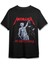 Metallıca Baskılı Oversize Rahat Kalıp Tshirt 1
