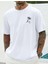 Ağaç Baskılı Baskılı T-Shirt 1
