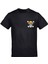 One Piece Monkey D. Luffy Silüet Ön Arka Baskılı Unisex Bisiklet Yaka Tişört 2