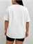 Kadın Sweatheart Baskılı Oversize T-Shirt 2