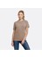 Regular Fit T-Shirt Taş Rengi 1