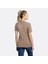 Regular Fit T-Shirt Taş Rengi 3