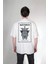 Iron Maiden Powerslave Kurukafa Ön-Arka Taraf Baskılı Yazılı Özel Tasarım Over-Size () T-Shirt 1