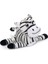 Beeztees Köpek Oyuncağı, Sesli, Zebra, Peluş, Siyah/beyaz, 25X17X10CM 1