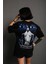 Unisex Siyah Metallica And Justice For All Baskılı Tshirt 3