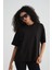 Oversize Basic Tişört Siyah 1