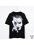 Joker Tişört Sırt Baskılı Siyah Oversize Unisex Tshirt 1