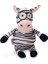 Beeztees Köpek Oyuncağı, Sesli, Zebra, Peluş, Siyah/beyaz, 25X12X9,5CM 1