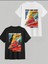 Arabalar Piston Cup Baskılı Çift T-Shirtü 1
