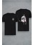 Messi Tasarım Baskılı Oversize Kısa Kol %100 Pamuk T-Shirt 1