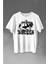 Tasarım Soccer Baskılı Oversize %100 Pamuk T-Shirt 1