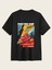 Arabalar Piston Cup Baskılı Oversize T-Shirt 1