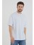 Beyaz Oversize T-Shirt 2