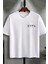 Tasarım Ulu Kurt Türk Baskılı Oversize Kısa Kol %100 Pamuk T-Shirt 3