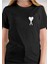 Ami Paris Baskılı Oversize Rahat Kalıp Tshirt 1