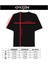 Dragon Ball Z Goku Super Saiyan Ön Arka Baskılı Oversize Siyah Tshirt 2