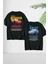 Kadın Erkek Sally & Mcqueen Cars Sevgili Çift Kombini Oversize Tshirt 2'li Takım 1