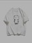 Beyaz Go Ayıcık Baskılı Oversize T-Shirt 2